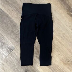 Cropped Aviva Black Kids Leggings